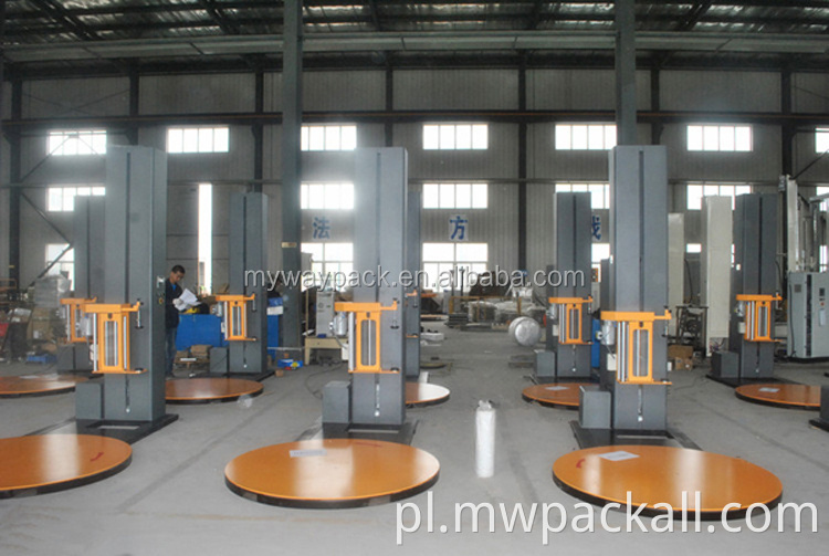 Owijarka paletowa w pełni automatyczna maszyna do pakowania w kartony do pakowania w folię termokurczliwą